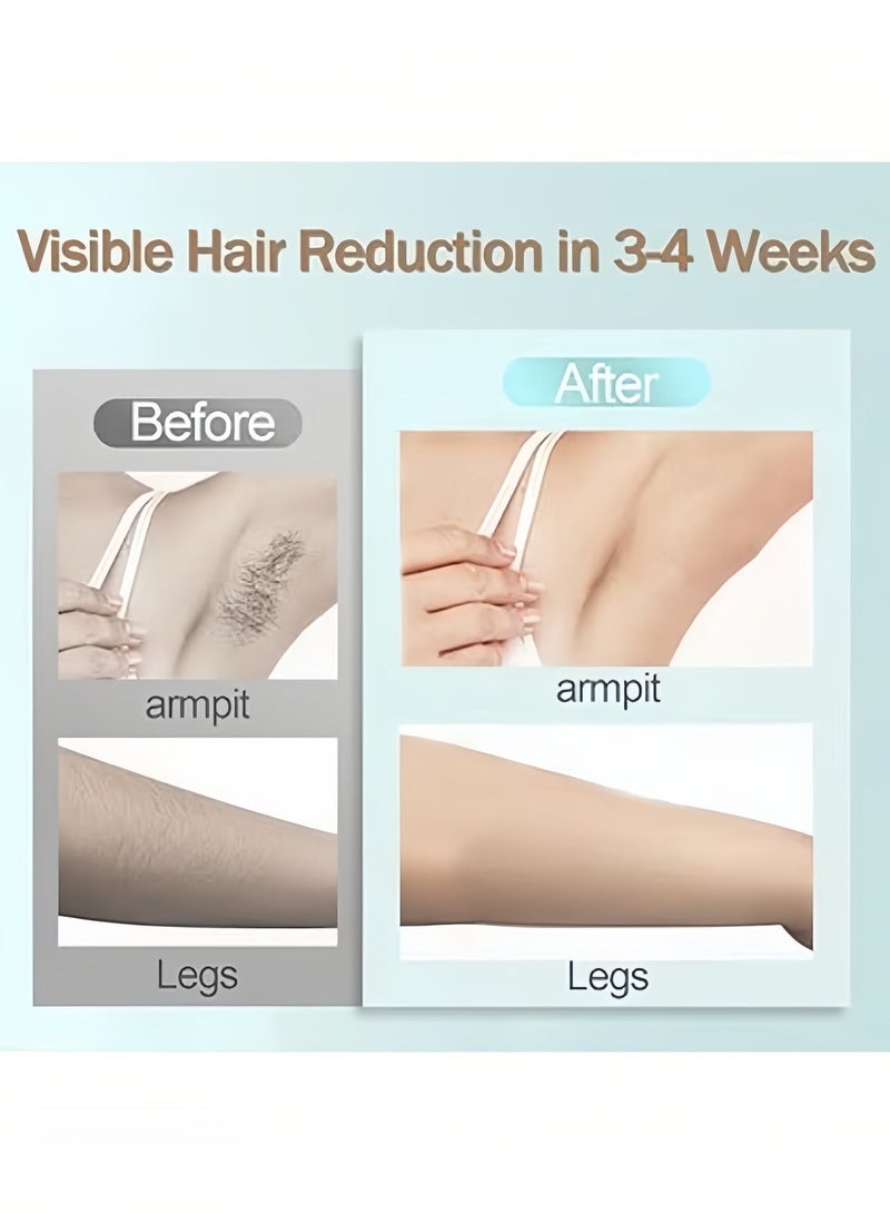 MARSKE IPL Hair Removal Device with Cooling Function, Home Permanent Hair Reduction for Women Men, Painless Hair Remover Skin Rejuvenation & Acne Spot Treatment - Image 3